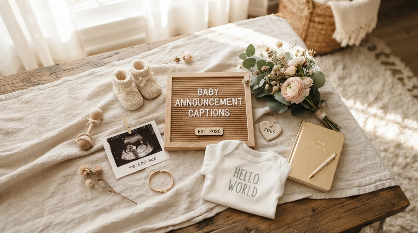 Baby Announcement Captions
