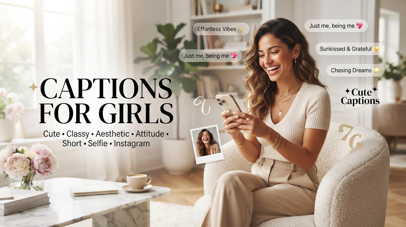 Captions for Girls 2026